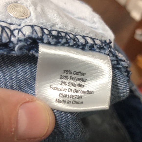 A.n.a A New Approach blue Jean shorts - Picture 9 of 10